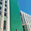 Customized Colorful Perforated Carved Curtain Wall Aluminum Profile Exterior Cladding for The Workshop Facade