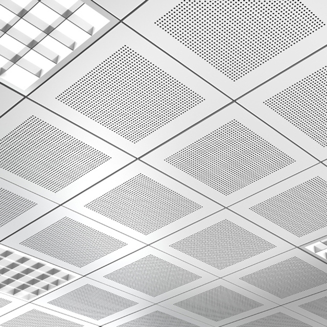 2020 Hotsales Square Metal Ceiling Perforated Aluminum Ceiling Board/Clip in Ceiling