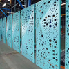 Metal decorative curtain wall punching aluminum veneer with CE SGS