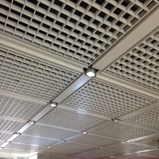Aluminum Replacement Modern White Grid, Replacement Ceiling Tiles