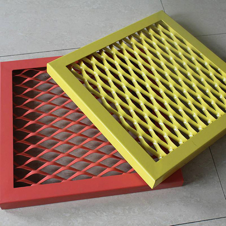 Powder Coated Aluminum Expanded Metal Mesh for Decoration