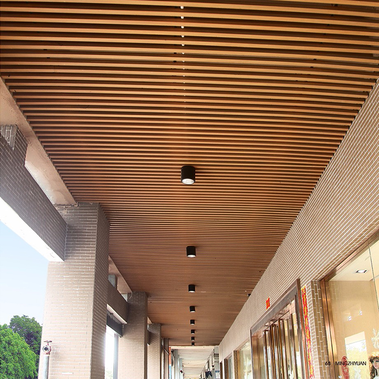 C-Shaped Environmental New-style Decorative Aluminum Stretch Ceiling Tile/ strip Ceiling