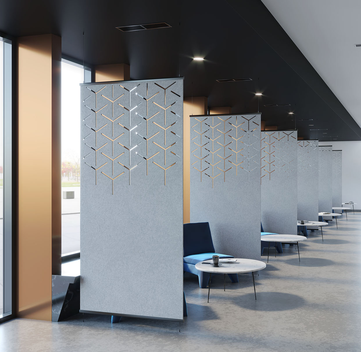 High Quality Commercial Room Aluminum Frame Industrial Partition Office Hotel Partition Wall Panel