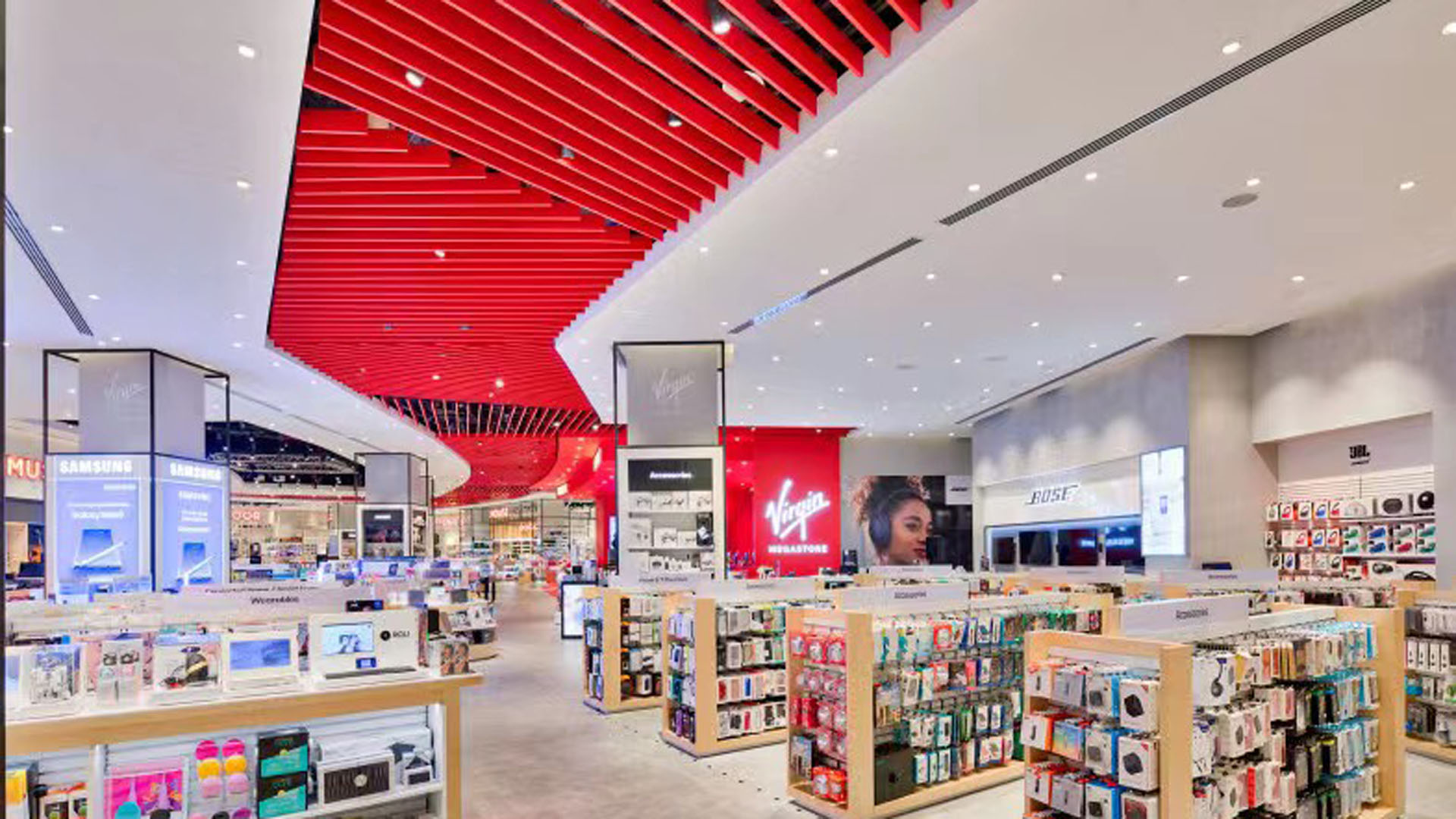 Virgin Megastore in Qatar Project Sharing