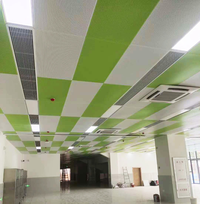 600mm X 600mm /600 X 1200 Aluminum Accoustic Metal Suspended Ceiling Panel