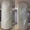 Customized Design Wall Decoration Metal Round Column Shaped Aluminum Veneer